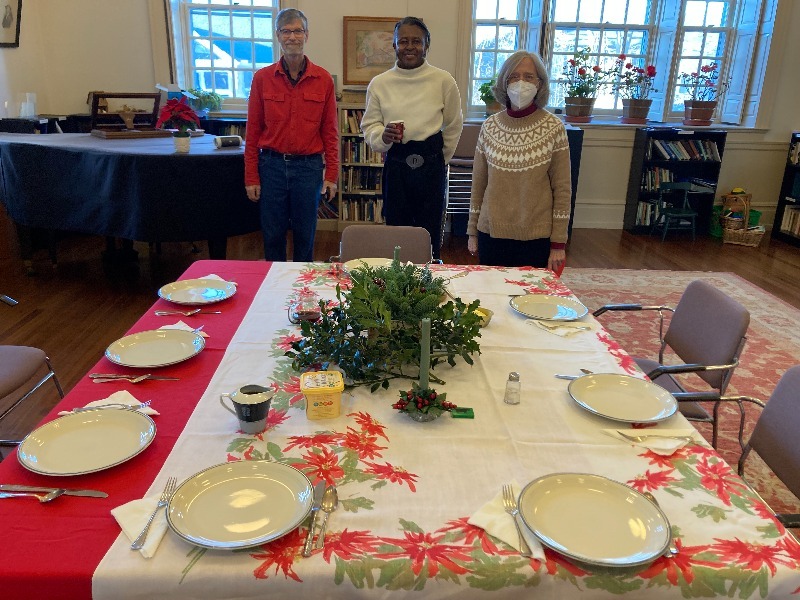 Christmas breakfast cooks