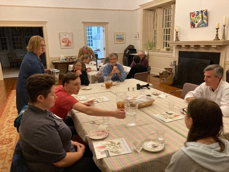 Quaker house dinner  - COPY